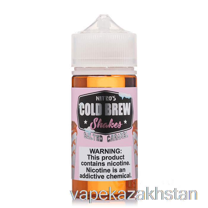 Vape Kazakhstan Salted Caramel - Nitros Cold Brew - 100mL 0mg